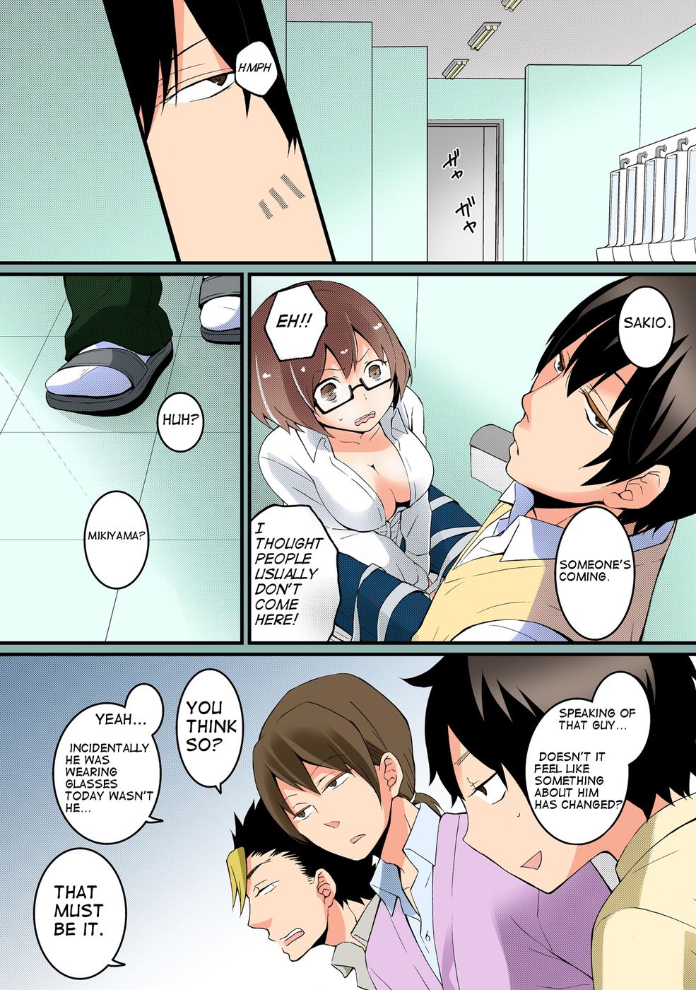 Hentai Manga Comic-Since I've Abruptly Turned Into a Girl, Won't You Fondle My Boobs?-Chapter 5-2